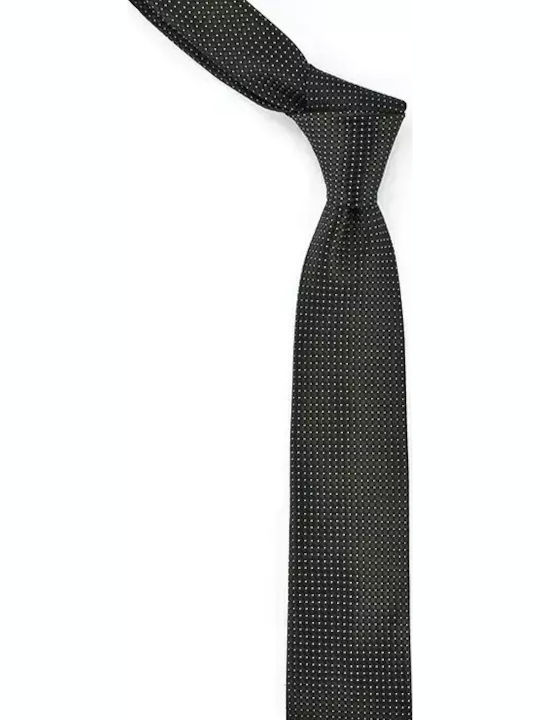 Monte Napoleone Men's Tie Monochrome in Green Color