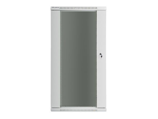 Lanberg Επιτοίχια Καμπίνα Rack 27U 60x60x130.7cm Γκρι WF01-6627-10S