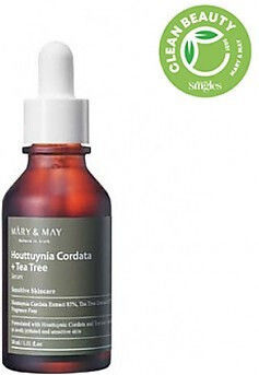 Mary & May Houttuynia Cordata +tea Tree Soothing Serum Face 30ml