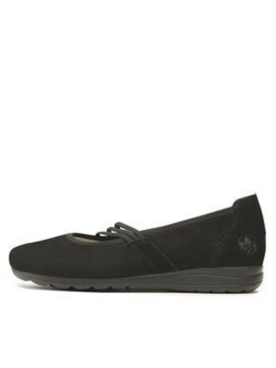 Damen Ballerinas in Schwarz Farbe