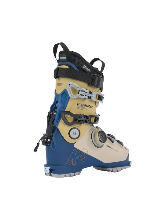 K2 Mindbender 120 Boa Ανδρικές Μπότες Σκι Μπεζ