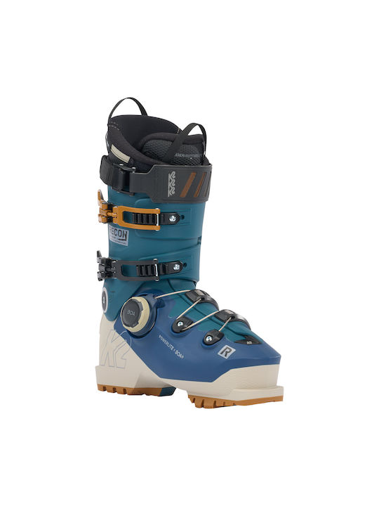 K2 Recon 120 Boa Unisex Ski Boots Blue