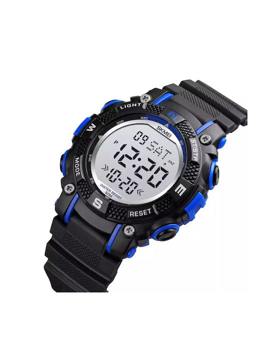 Skmei Kids Digital Watch with Rubber/Plastic Strap Black