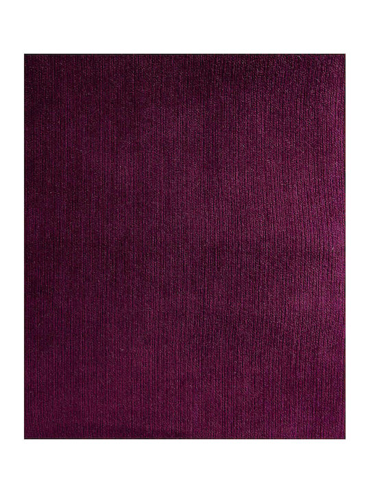 Silk Fashion Armchair Throw 1307 180x180cm Violet