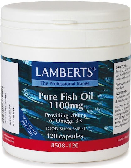 Lamberts Pure Fish Oil Fish Oil 1100mg 120 caps