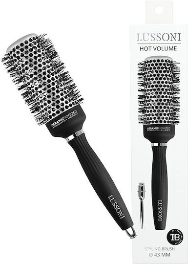 Lussoni Hot Volume Styling Brush Βούρτσα Μαλλιών Κόκκινη