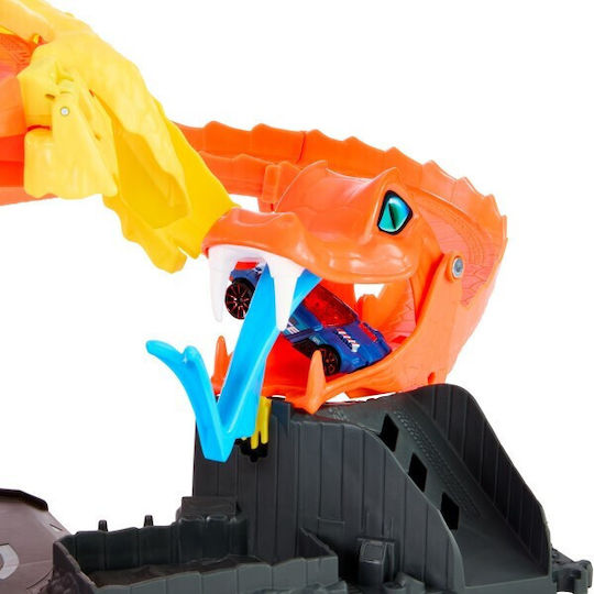 Hot Wheels Pizza Slam Cobra Attack Track 1:64 for Ages 3+