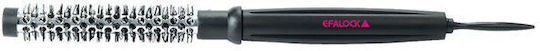 Efalock Метална Кръгла Четка За Коса Черна 18mm