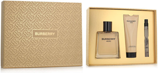 Burberry Hero Ανδρικό Σετ με Eau de Toilette 3τμχ