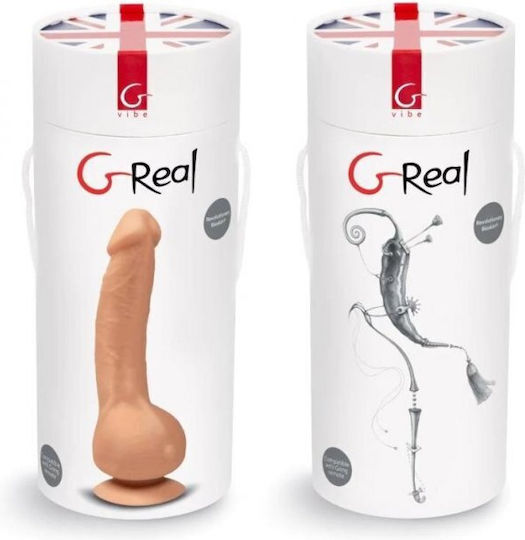 Fun Toys Realistic Vibrator 22cm Flesh