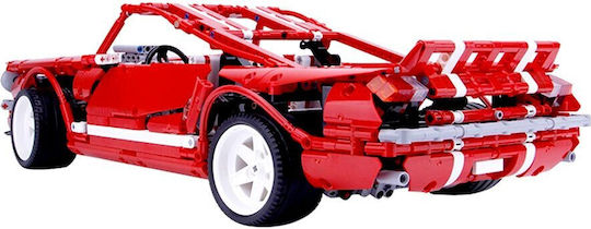 Jokomisiada Plastic Construction Toy Racing Car for Children 14+ years old+ Years