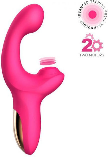 Action Function Vibe Vibrator Degetul 18.7cm Fuchsia