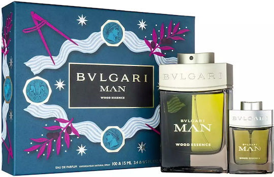 Bvlgari Man Wood Essence Set pentru bărbați 2buc