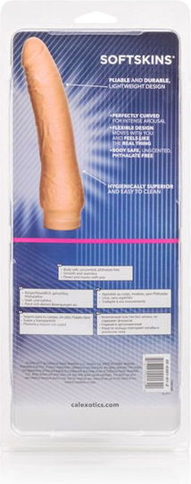 Calexotics SoftSkins Veined Dildo Реалистично дилдо Телесен 19см