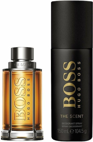 Boss The Scent Ανδρικό Σετ με Eau de Toilette 2τμχ