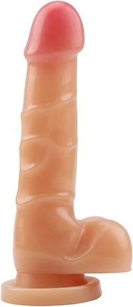 Chisa Novelties Keep Love Fantasy Dildo Реалистично дилдо с Топки и Вендуза Плът 19.5см