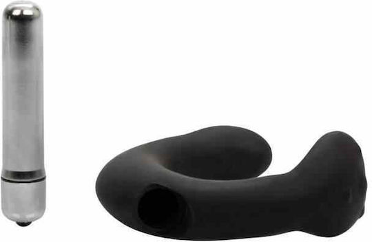 Calexotics P Rock Prostate Massager Anal Vibrator Black 11.5cm