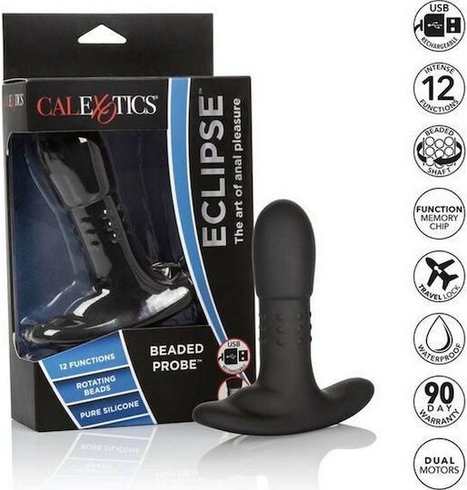 Calexotics Πρωκτική Σφήνα με Δόνηση Μαύρη