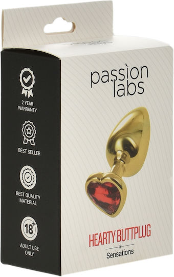 Passion Labs Πρωκτική Σφήνα Small Διάφανη
