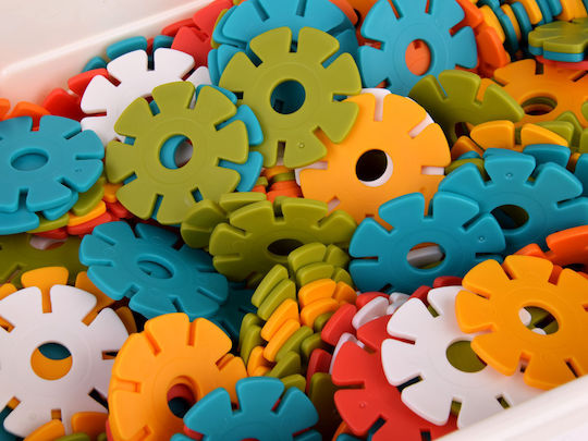 Jokomisiada Plastic Construction Toy Stars for Children 1.5+ years+ Years