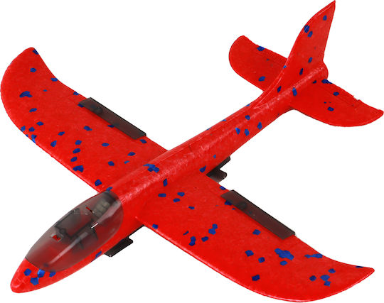 Lean Toys Airplane Seifenblasen Launcher Pistole Rot