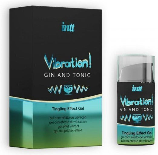 intt Vibration! Διεγερτικό Gel με Άρωμα Gin & Tonic 15ml