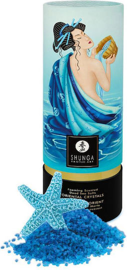 Shunga Oriental Crystals Badesalze für Frauen mit Duft Meerestemperaturen 500gr