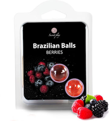 Secretplay Brazilian Balls cu Aroma Fructe de pădure 2buc 3385-5