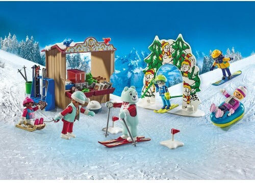 Playmobil MyLife Fun At The Ski Resort for 4-10 years old