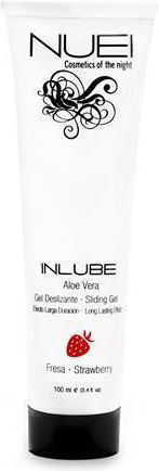 Nuei Inlube Aloe Vera Sliding Gel Λιπαντικό Strawberry 100ml