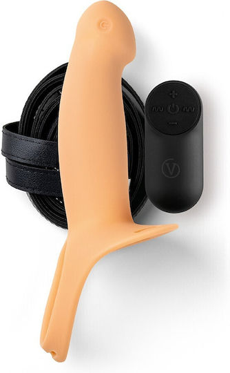 Virgite Harnașament cu Dildo în Culoare Flesh