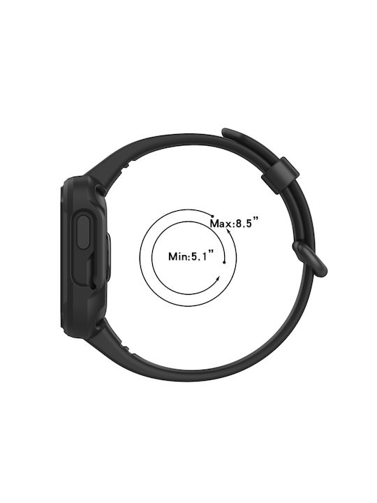 Solid Color Watch Λουράκι Σιλικόνης Ροζ (Redmi Watch 2 Lite)