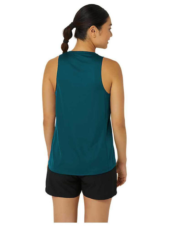 ASICS Core Women's Athletic Blouse Sleeveless Green