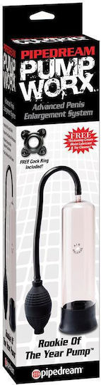 Pipedream Pump Worx Rookie of the Year Pump Black Penis Pump