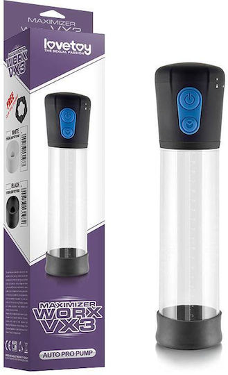 Lovetoy Maximizer Worx VX3 Auto Pro Pump Black