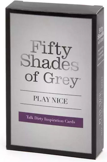 Fifty Shades of Grey Card Game Play Nice Talk Dirty Ερωτικό Παιχνίδι Καρτών