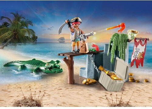 Playmobil Pirates Pirate With Alligator for 4-10 years old