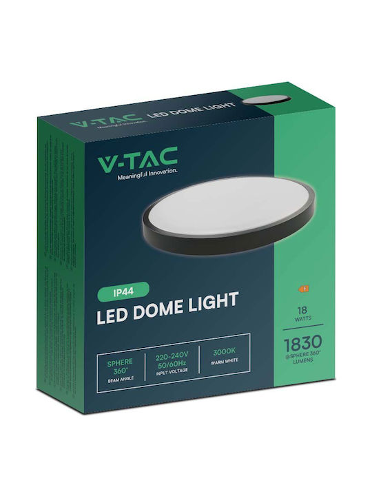 V-TAC Plafonieră de Exterior cu LED Integrat în Culoare Alb 76331