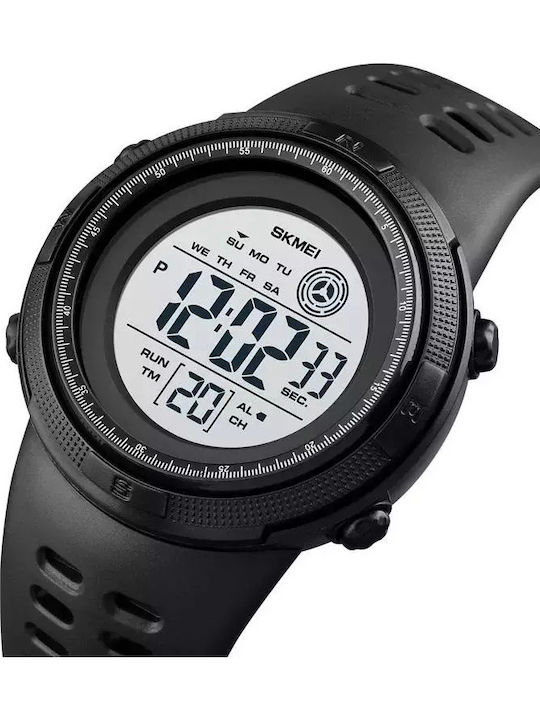Skmei Kids Digital Watch with Rubber/Plastic Strap Black