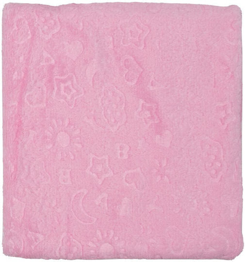 Kamtex Baby Pătură Pepinieră Swaddling pături Roz 100x90cm
