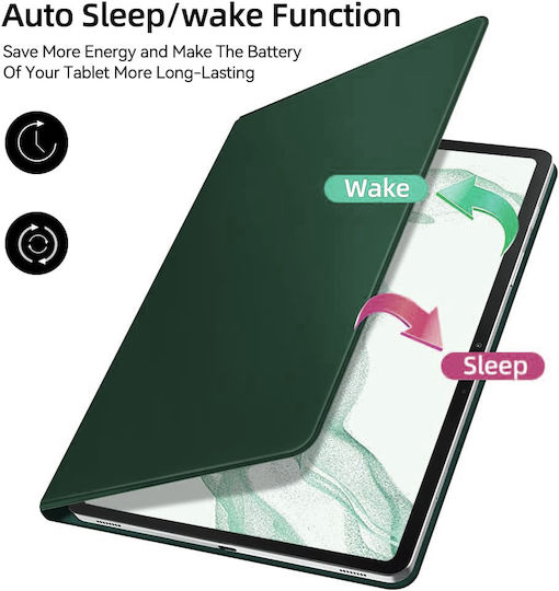 Revomag Flip Cover Γκρι (Samsung Galaxy Tab S9 Plus (FE) 12.4 Inch (2023))