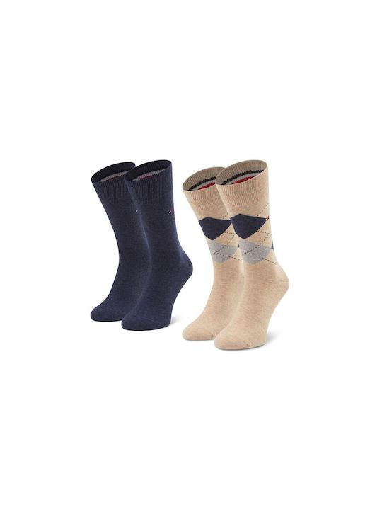 Tommy Hilfiger Herren Socken Beige 2Pack