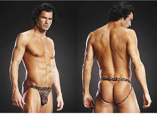 Blue Line Pro Mesh Jock Strap Leopard