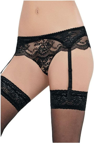 Norddiva Lingerie 3018 Жартиери с Черна Дантела