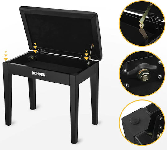 Donner Stool Piano L10xW10xH10cm