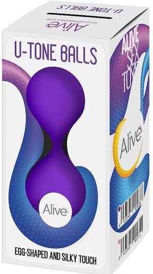 Adrien Lastic Alive U-tone Κολπικές Μπάλες Purple
