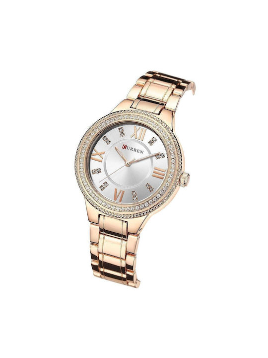 Curren Uhr mit Rose Gold Metallarmband