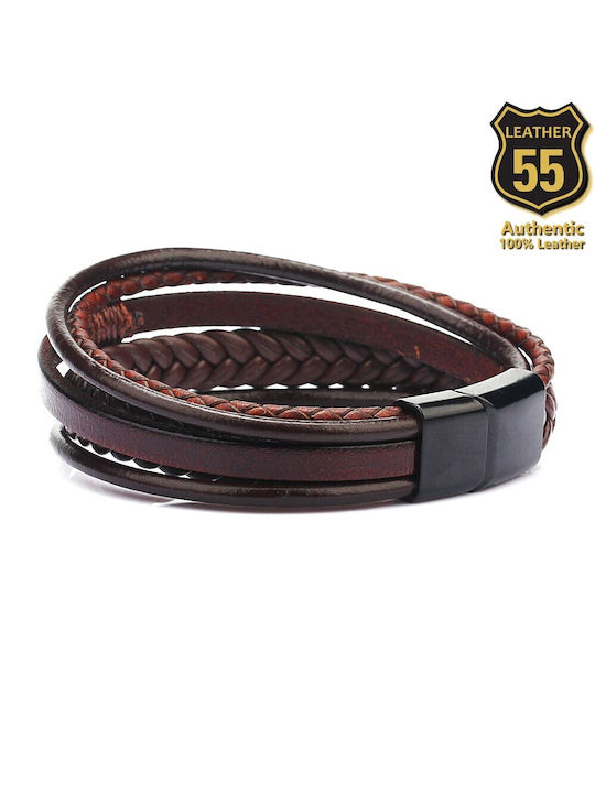 Leather 55 Bracelet made of Leather