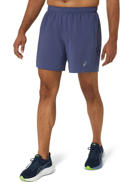 ASICS Icon Sportliche Herrenshorts Blau