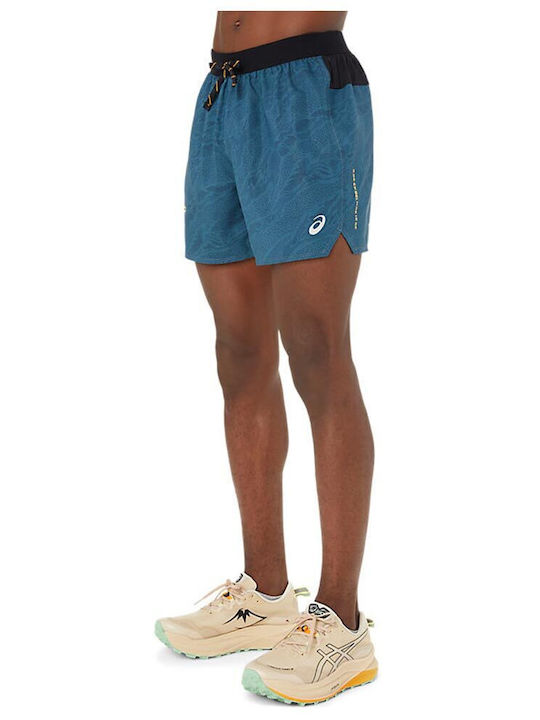 Fujitrail 7'' Men's Athletic Shorts Black - Blue